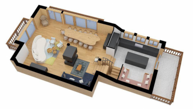 Шале Les Voûtes Мерибель