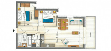 Appartement K2 – 12 Les Gets