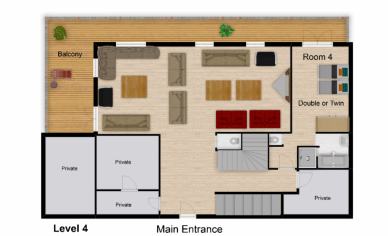 Шале Panoramique Тинь Ле Бревьер