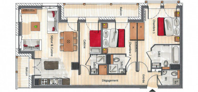 Apartment Annapurna A202 Les Gets