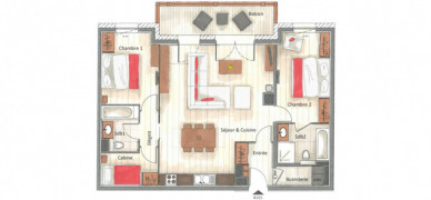Appartement Annapurna B202 Les Gets