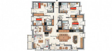 Пентхаус Annapurna B304 Ле же