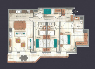 Apartment Annapurna B201 Les Gets