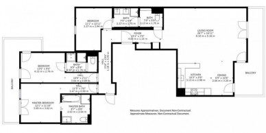 Apartment Carré Blanc 361 Courchevel 1550