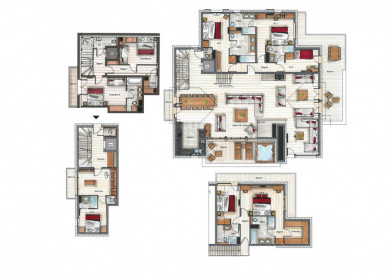 Penthouse Mammoth Lodge D15 Courchevel 1650