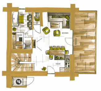 Шале Latschen Зёльден