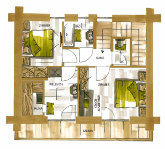 Шале Lärchen Зёльден