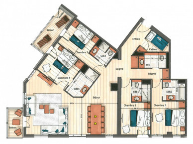 Apartment Nanda Courchevel 1650