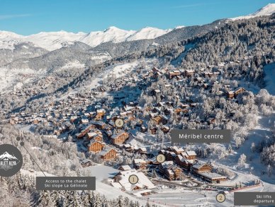 Шале Alya Мерибель