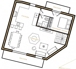 Шале Le 1992 Куршевель 1300