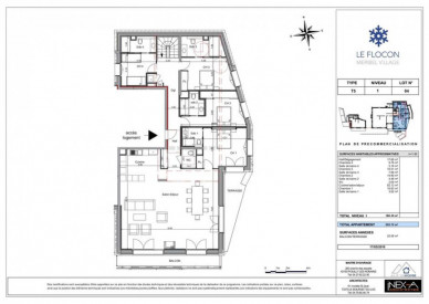 Appartement Les Flocons 5 Méribel