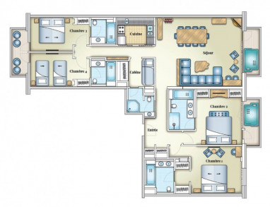 Apartment Sweet Escape Courchevel 1850