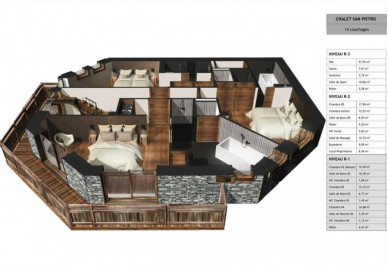 Шале San Pietro Куршевель 1550