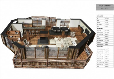 Шале San Pietro Куршевель 1550