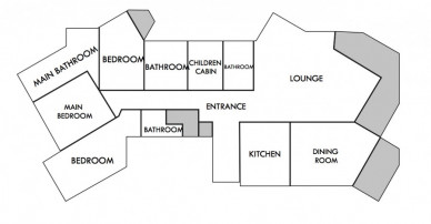 Appartement Jardin Alpin Courchevel 1850