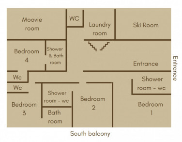 Шале des Amis Мерибель