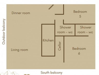 Шале des Amis Мерибель